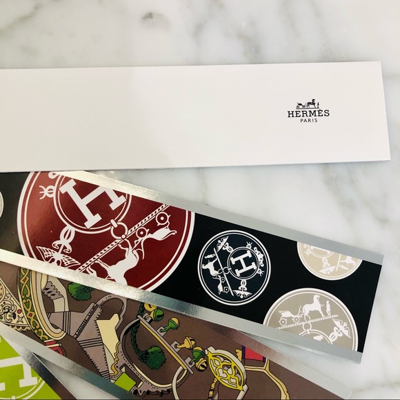 ❌SOLD❌ HERMES PAPER BRACELETS - Picture 2 of 4